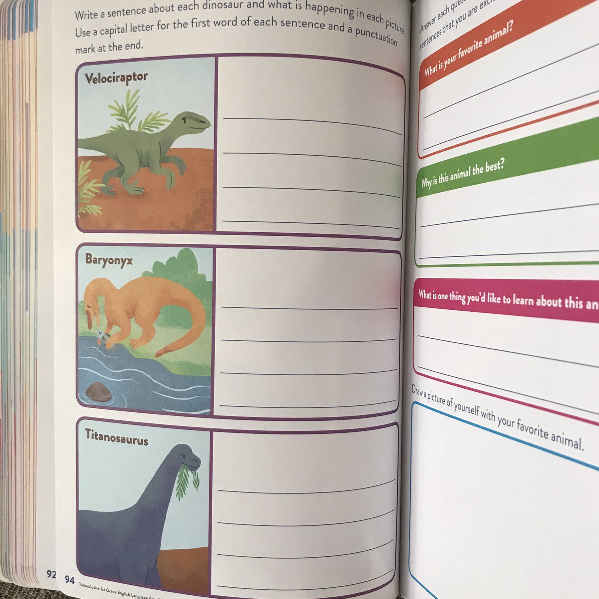 tarynosaurus's tweet photo. A little peek at a few pages from the latest TinkerActive book I illustrated! @odddotbooks #TinkerActive #kidlit #illustration https://t.co/CcrB22PGlL