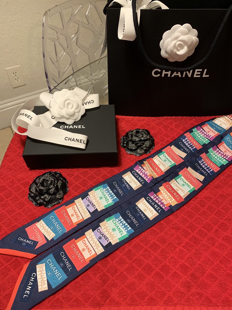 Chanel skinny scarf Clearance