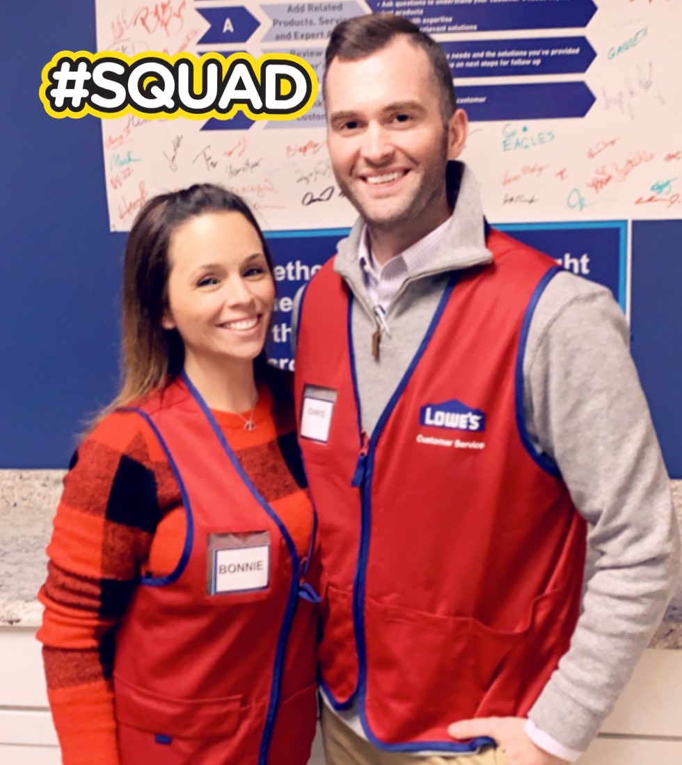 WorkLifeCoExist's tweet photo. Great day spent with this rockstar right here visiting our two #Lancaster @Lowes stores! 

#lowes #WednesdayThoughts #talent #lowescareers #teamwork #rockstar #talentacquisition #storevisit #Pennsylvania #TARocks https://t.co/rikMjOsdT8