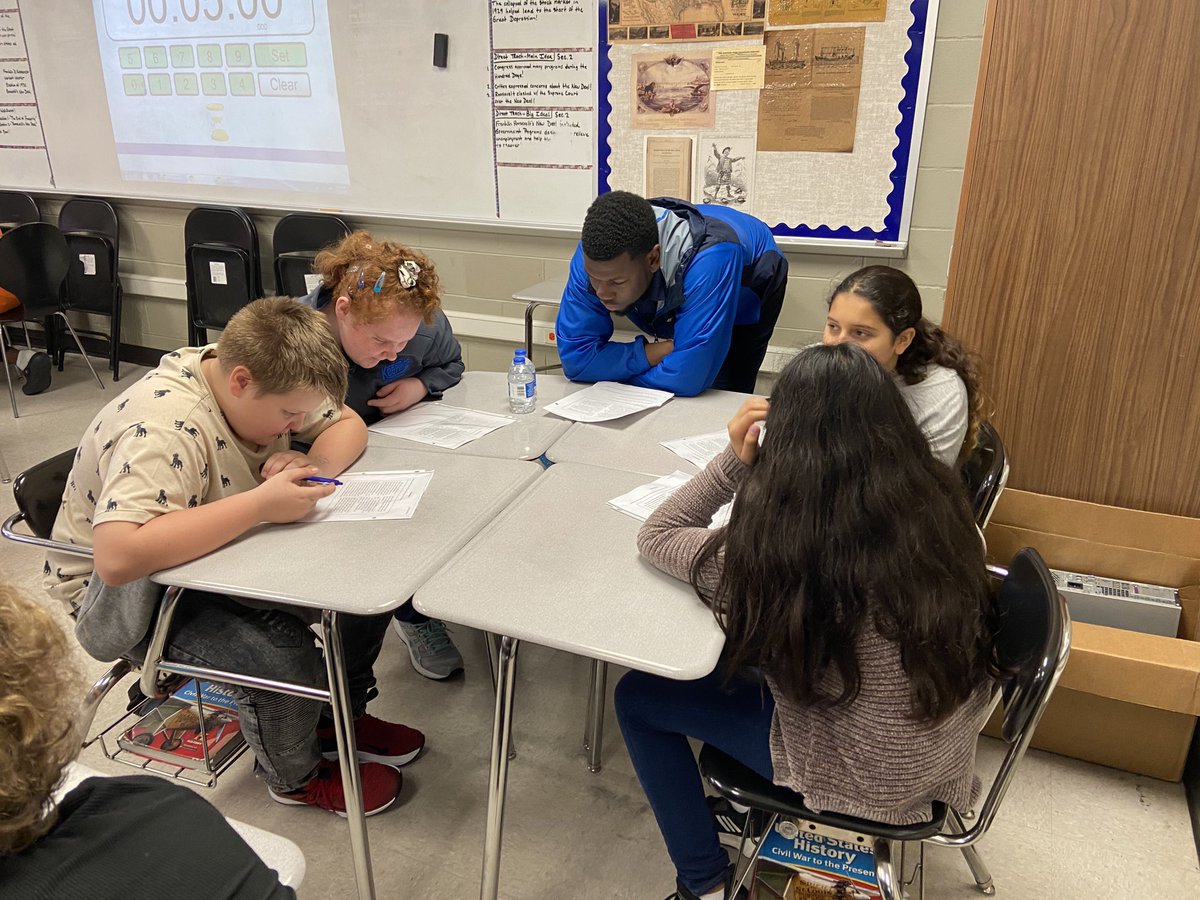 mlroddy's tweet photo. What caused the Dust Bowl? 6th grade students from Calera Middle read primary source documents to find their answer. #SCDBQ ⁦@DBQProject⁩ ⁦@HistoryHyndshaw⁩ ⁦@Shelbyedk12alus⁩ https://t.co/FWbjxDJW1M