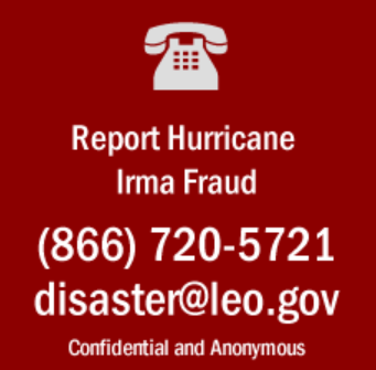 FEMA Fraud Hotline Info