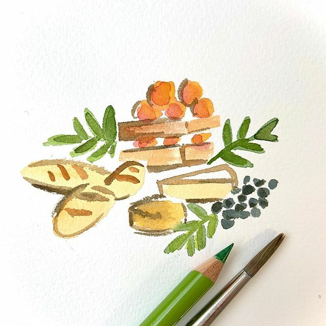 A few things from the mini market 
#frenchweddingstyle bit.ly/2NtOtbQ