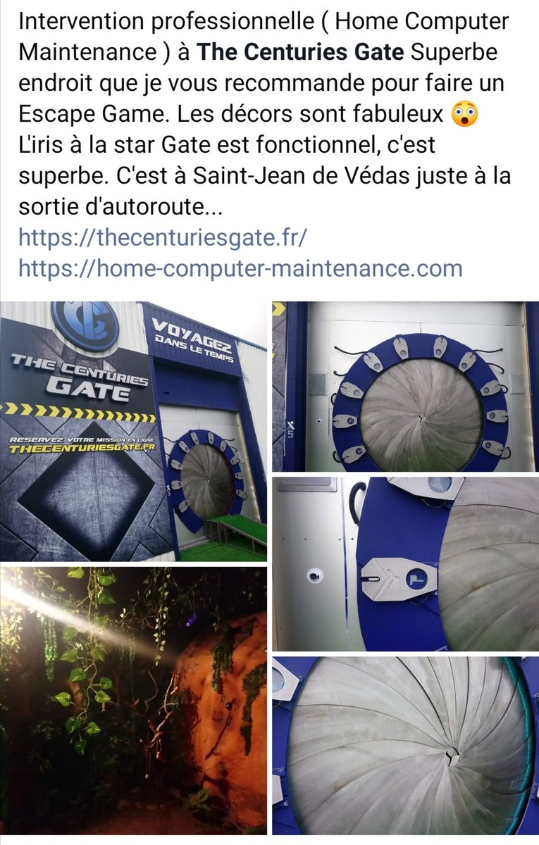CenturiesGate's tweet photo. Même en dehors d'une partie d'escape-game l'agence @CenturiesGate étonne !🙉
À vous de venir voir le pourquoi.. Mais d'abord il faudra réussir à rentrer. ..
#escapegame
#code
#escapegameMontpellier
#agents
#aventuriers
#Montpellier
#metropole https://t.co/KCSUNubTwr