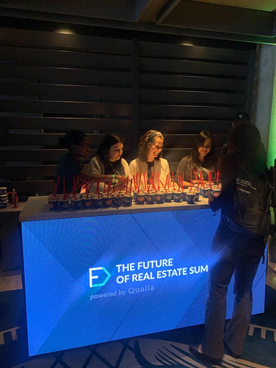 qualiasoftware's tweet photo. Current mood at the Future of Real Estate Summit: #DairyQueen break. #FORESummit #realestate 🍨 https://t.co/DKNnh2jMh2