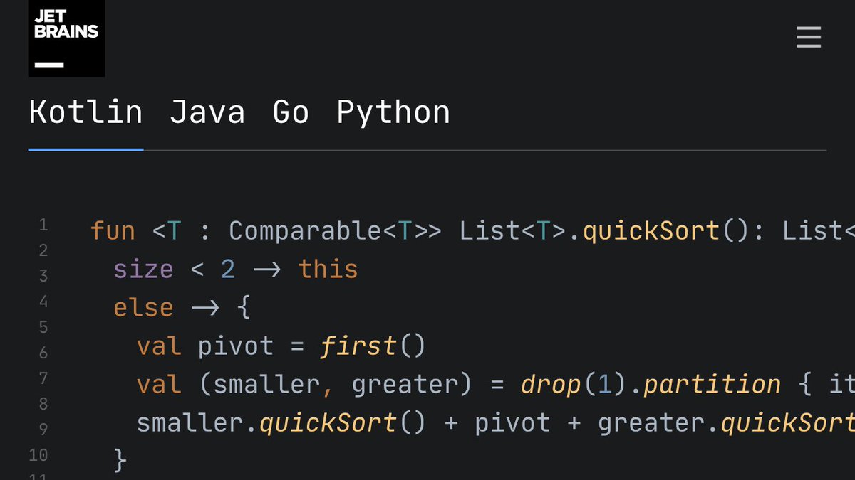 JetBrains just released JetBrains Mono, their bespoke, open source, gorgeous monospace typeface ❤️

Grab it here 👉 jetbrains.com/lp/mono/
