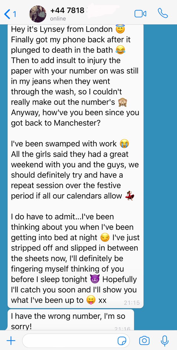 Come back from training to this message....

Turns out Lynsey from London is a dirty wee bag a carrots😅🐈