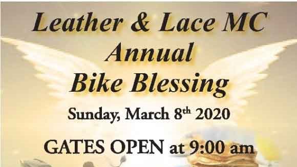 LeatherLaceMC's tweet photo. Start your Daytona Bike Week off in an uplifting way! Free pancake breakfast and bike blessing at our Angels Landing! Mark your calendars! https://t.co/baoXRxagzg