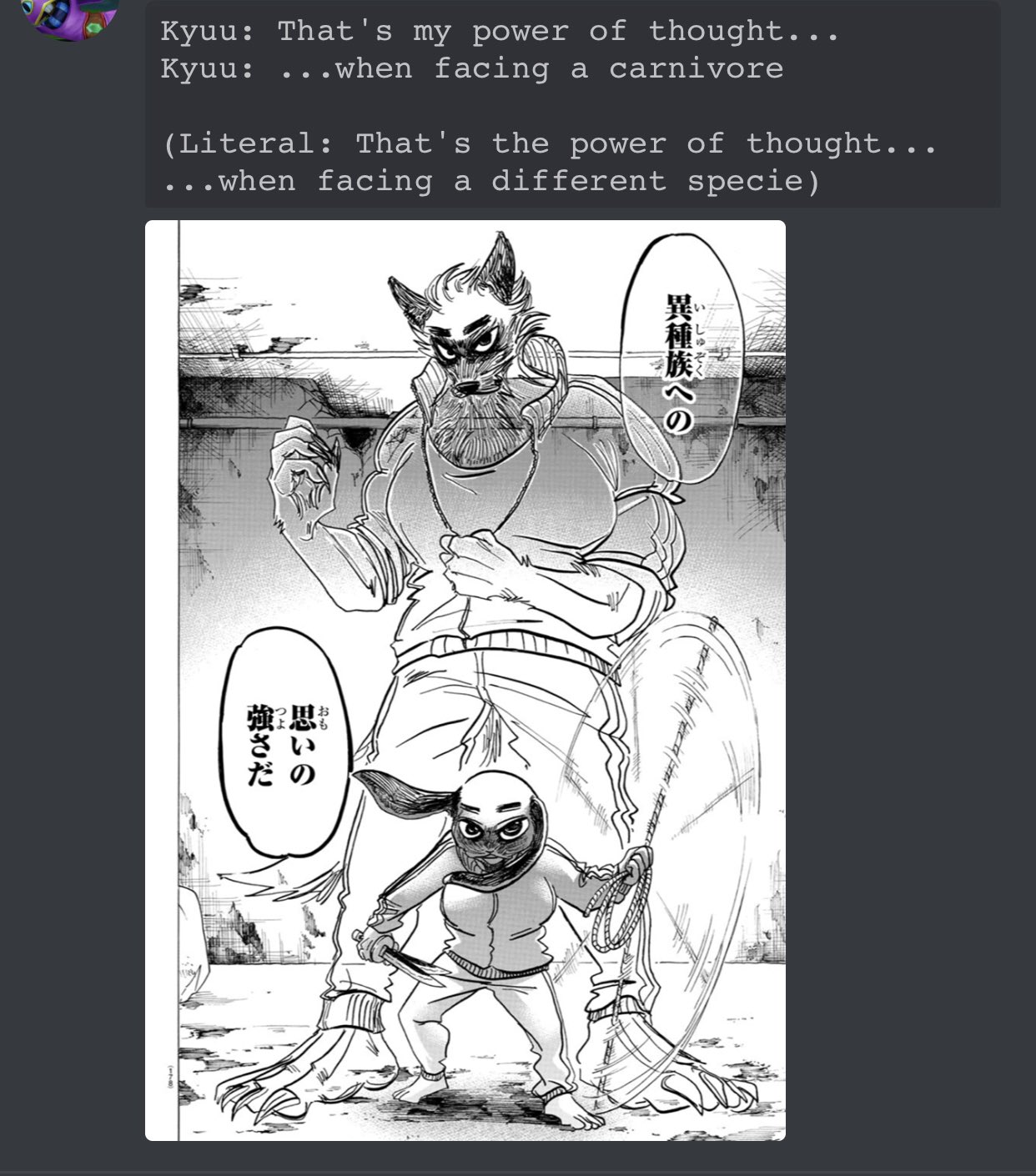 Tony Beastars 160 Spoilers I M Gonna Have To Endure Jojo References For The