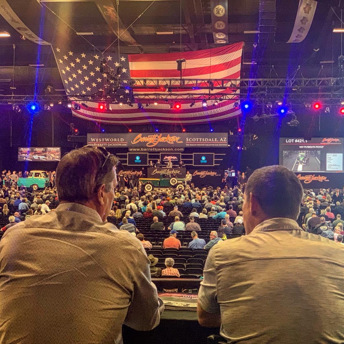Ispeakantique's tweet photo. I. AM. BEAMING. 10 yrs ago I didn’t think having @kerstens_antiques was possible..5 yrs ago I never thought we’d make it this far.. today we’re sponsoring next to @hiltonhotels , @dodgeofficial , @titosvodka in front of hundreds of thousands @barrett_jackson. Someone pinch me! ❤️ https://t.co/CyqBSuQEe1