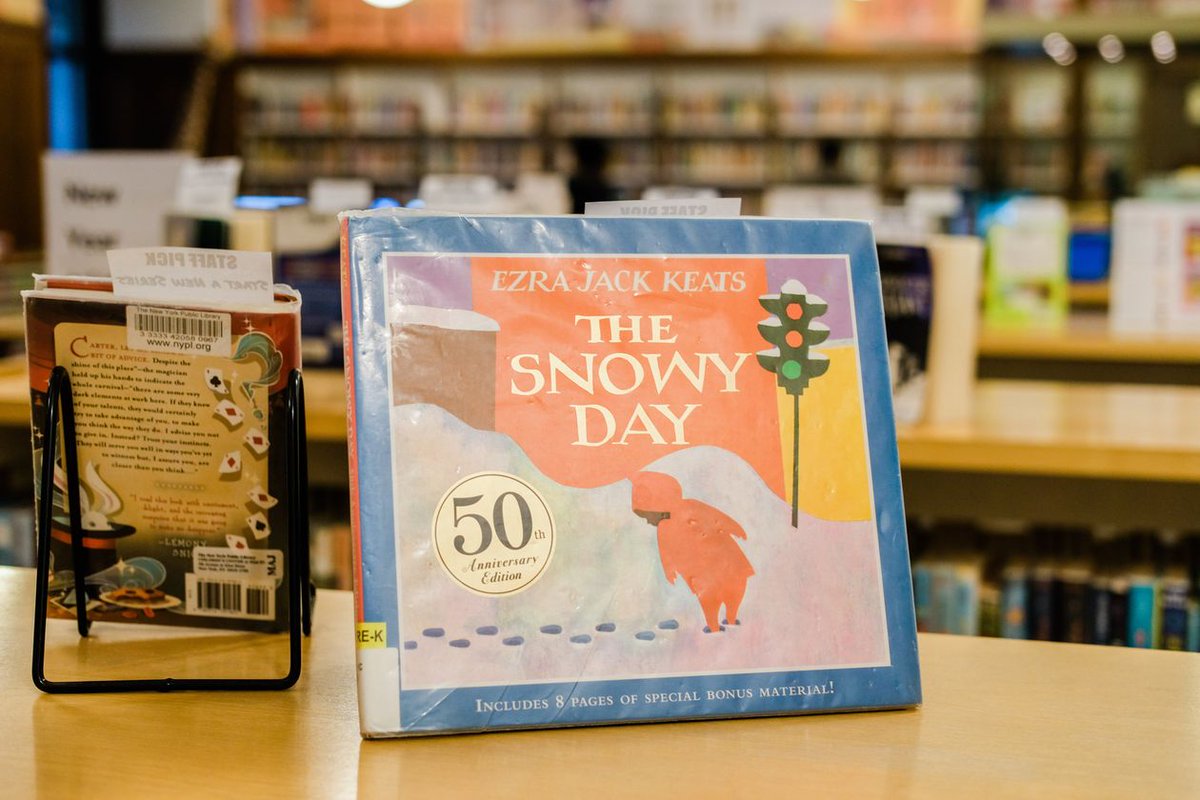 ChapmanReports's tweet photo. These Are the Most Frequently Checked-Out Books in the History of the New York Public Library
1. Ezra Jack Keats’s ‘The Snowy Day
2. The Cat in the Hat (Dr. Seuss)
3. 1984 (George Orwell)
https://t.co/taqWPgGsfZ https://t.co/IFoITptiI0