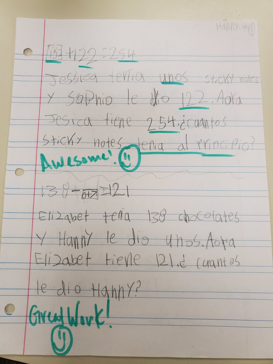 walters3000's tweet image. 🎉🎉🎉My littles did an awesome job writing silly😜word problems for these tricky🎉🎉🎉 equations! #KleinMath 🤯😁🤗