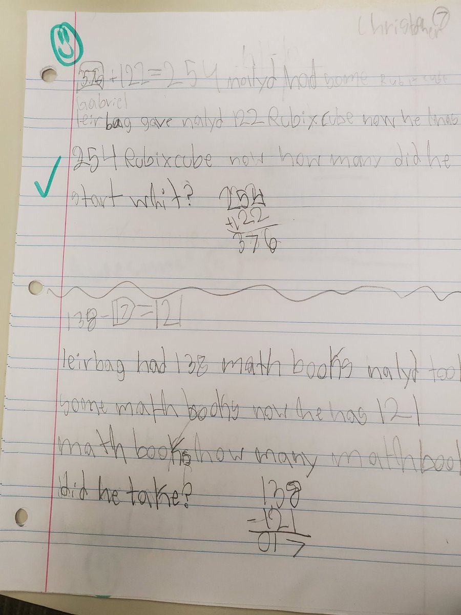 walters3000's tweet image. 🎉🎉🎉My littles did an awesome job writing silly😜word problems for these tricky🎉🎉🎉 equations! #KleinMath 🤯😁🤗