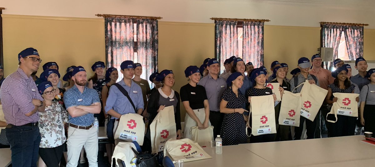 QLD intern orientation week is off! MedApps has partnered with <a href="/theatrecaps/">Theatre Caps</a>, providing Toowoomba Interns with personalised scrub caps. We recognise the benefits of staff name &amp; role identification to improve, communication, camaraderie, team work and ultimately patient care.