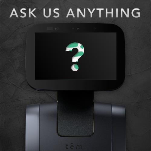 YossiWolf's tweet photo. Curious about the future of robotics? Wondering how the LiDAR works? Next week we will be answering questions from the temi community so ask away in the comments below. We'll be choosing one lucky commenter who will be winning a mini temi!

#giveaway #robotics #technology https://t.co/rHUmUJWMQN