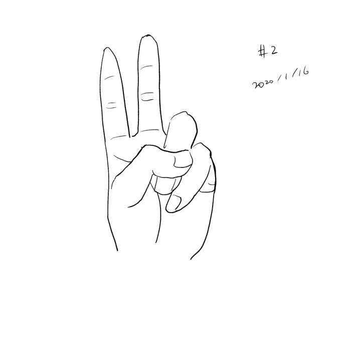 #今日の左手
1分 