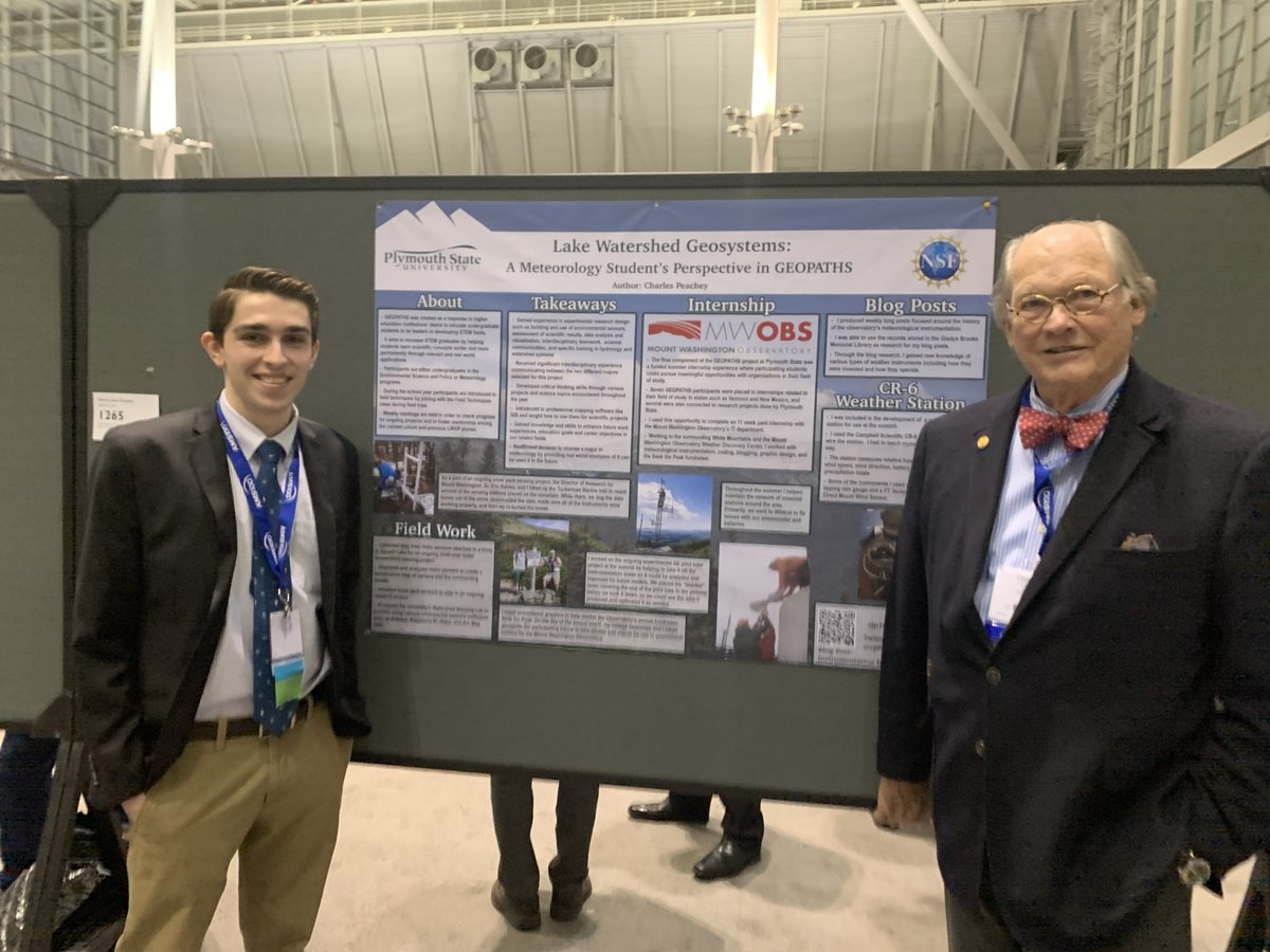 Happy to see former #BHOSC student  @cp6244      participating   at #AMS100 #AMS2020