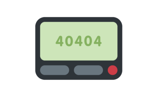 Emojipedia Pager Shows The Number Used To Send Tweets Via Sms T Co Wbx2mihbho