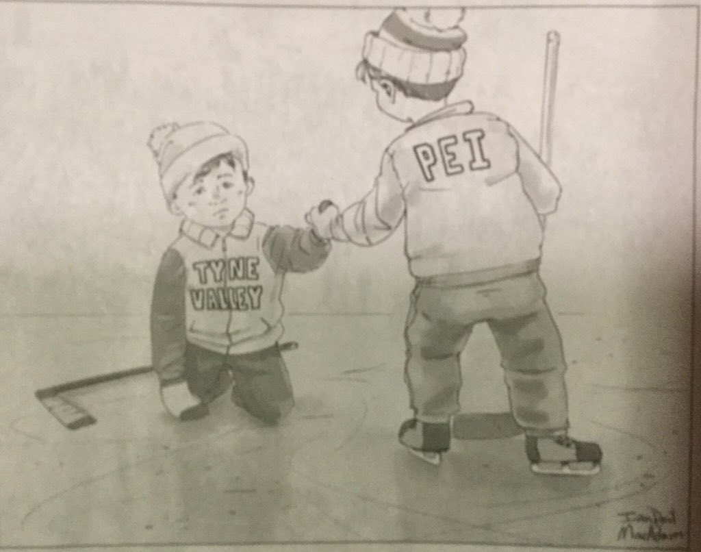 We are so lucky to live where we do, the generosity, support, and kindness that have been given has been amazing not only by fellow islanders but from fellow maritimers! We cannot thank-you enough!  #KraftHockeyville  #rallyforthevalley2020