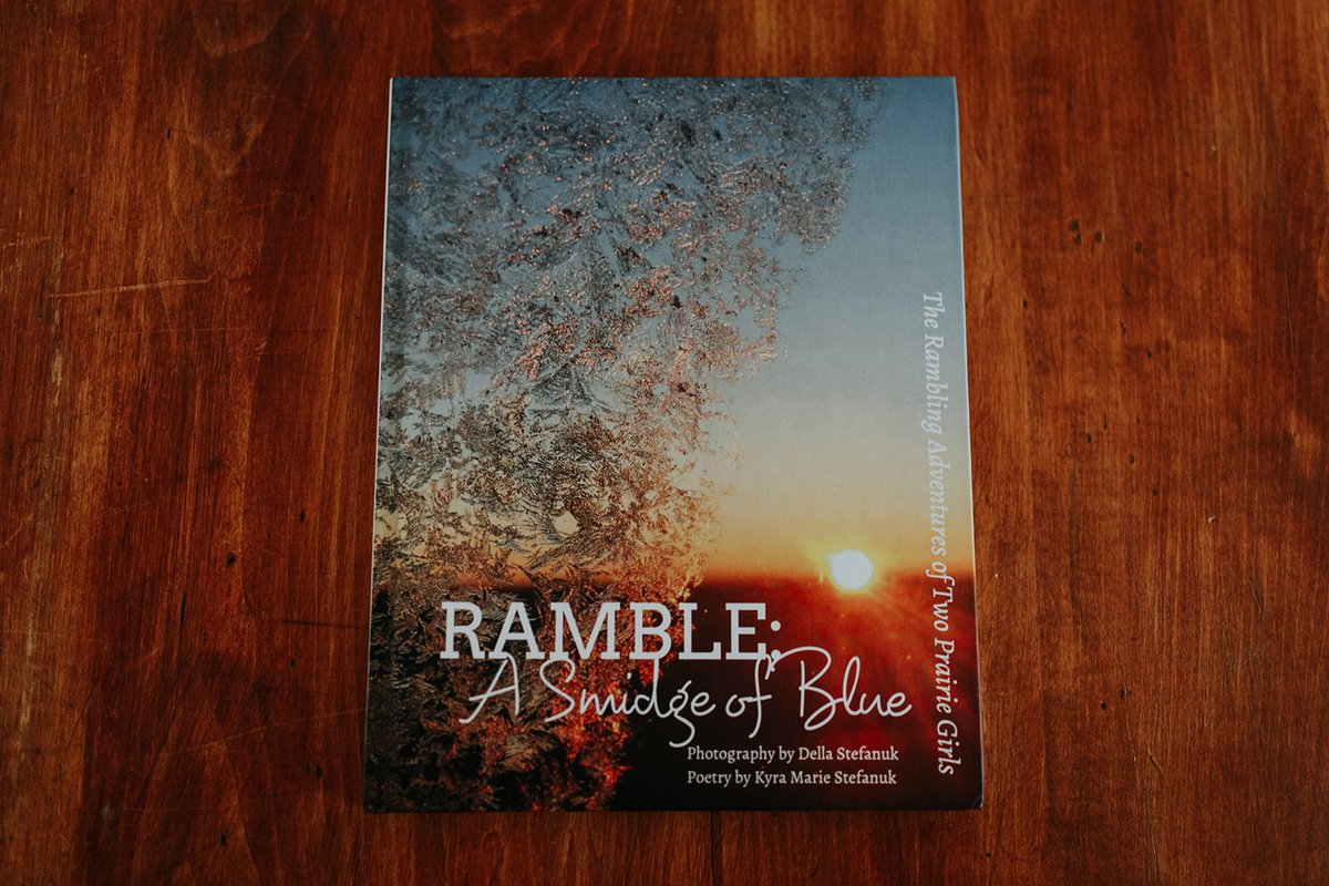 Prairie_Sister's tweet photo. The sound of your laughter is enough to make me love you.
-Excerpt of Ramble a Smidge of Blue

Filled with original poetry and photography, we hope this book is an inspiration for all who peruse its pages. https://t.co/LcvbZ4Dne4