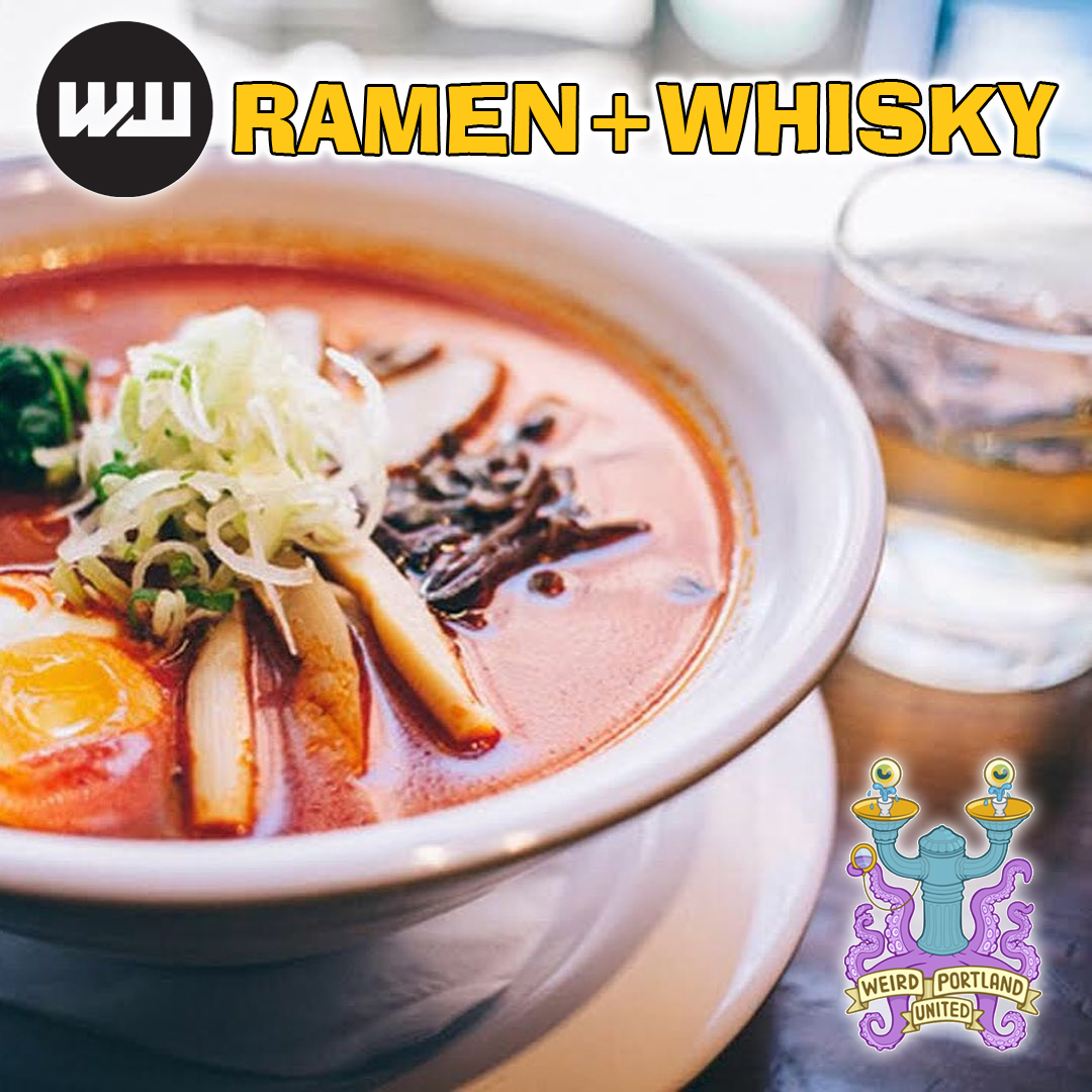 Weird Portland United (@weirdpdxunited) on Twitter photo FREE RAMEN AND WHISKY! This is not a drill!! We're giving away a pair of tickets to <a href="/wweek/">Willamette Week</a>'s SOLD OUT Ramen+Whisky fest benefiting WPU this Sunday. Just follow @weirdportlandunited on instagram for details. #KeepPortlandWeird #pdx #portland FREE RAMEN AND WHISKY! This is not a drill!! We're giving away a pair of tickets to <a href="/wweek/">Willamette Week</a>'s SOLD OUT Ramen+Whisky fest benefiting WPU this Sunday. Just follow @weirdportlandunited on instagram for details. #KeepPortlandWeird #pdx #portland
