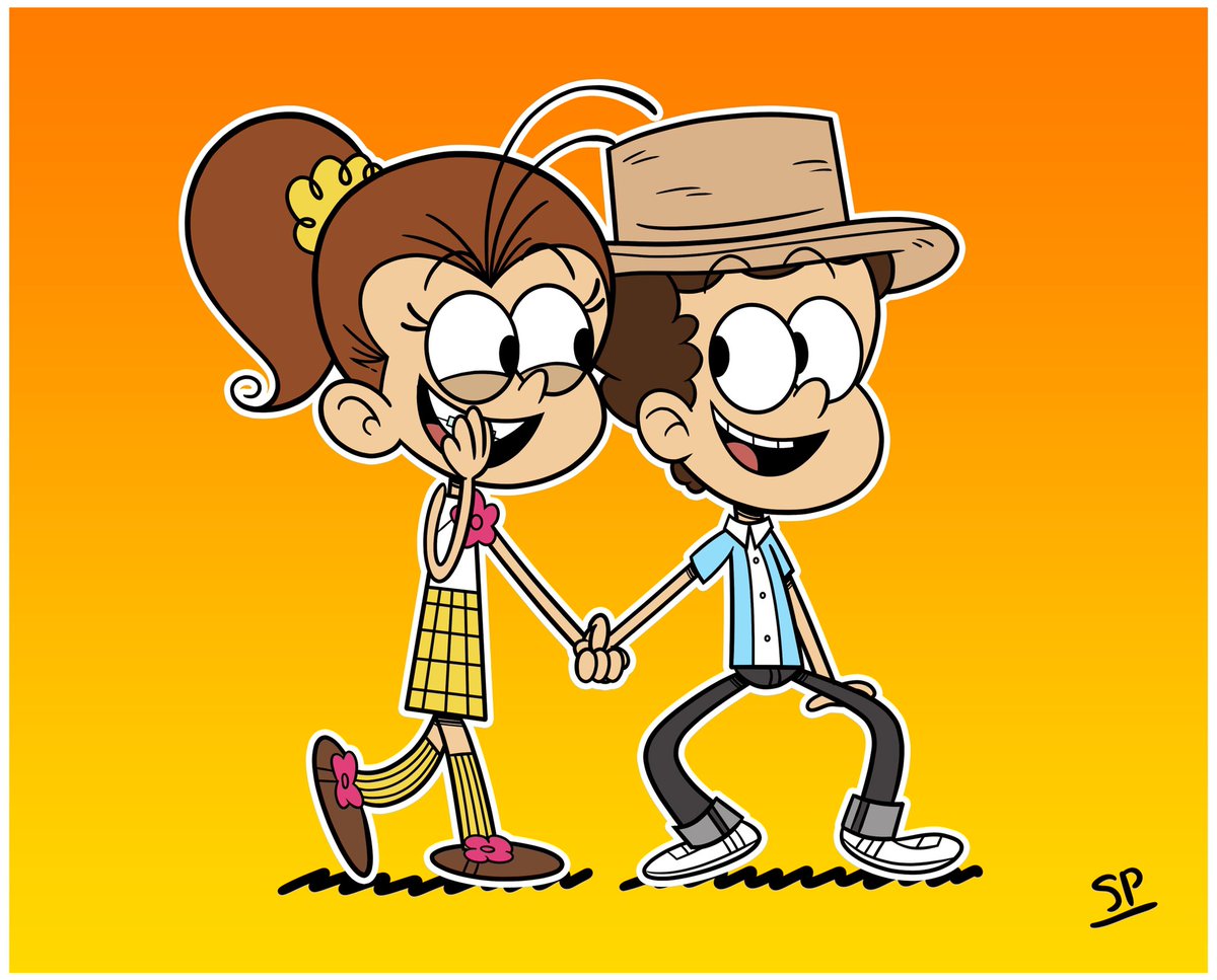 A Luan and Benny commission for @JDMadPuffy97 #TheLoudHouse #Luanny.
