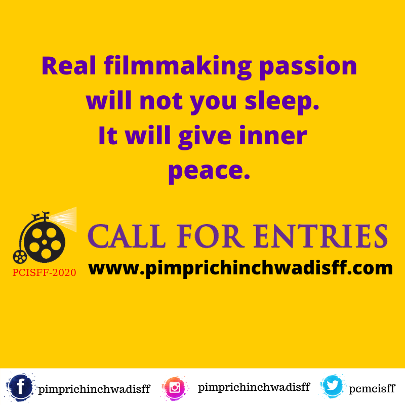 pcmcisff's tweet photo. Real filmmaking passion will not you https://t.co/KGamy3Wh7p will give inner peace.#PCISFF #ThursdayThoughts#shortfilm #shortfilmfestival #filmmakers https://t.co/O5Ipvd0mIQ