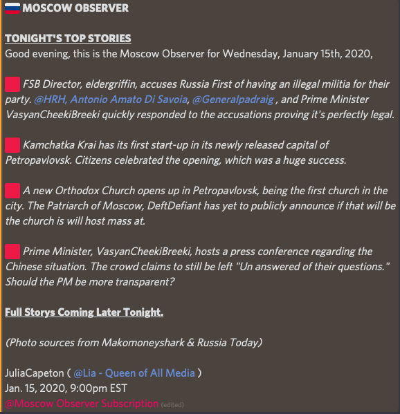 MistrosRBX's tweet photo. #MistrosMedia #MoscowObserver
TONIGHT'S TOP STORIES: https://t.co/UlvsCvqbgi