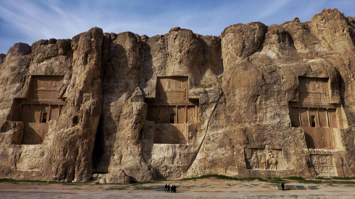 I'm going to do a two for the price of one tonight in my Iranian cultural heritage sites thread. First up is Naqsh-e Rostam, an ancient necropolis with rock reliefs from both the Achaemenid & Sassanid periods. It is located northwest of Persepolis.