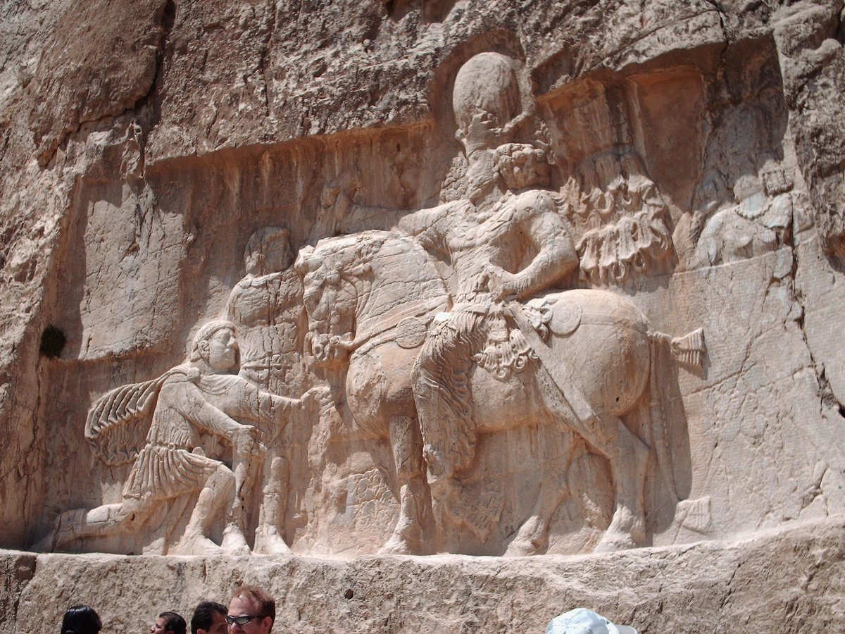 I'm going to do a two for the price of one tonight in my Iranian cultural heritage sites thread. First up is Naqsh-e Rostam, an ancient necropolis with rock reliefs from both the Achaemenid & Sassanid periods. It is located northwest of Persepolis.