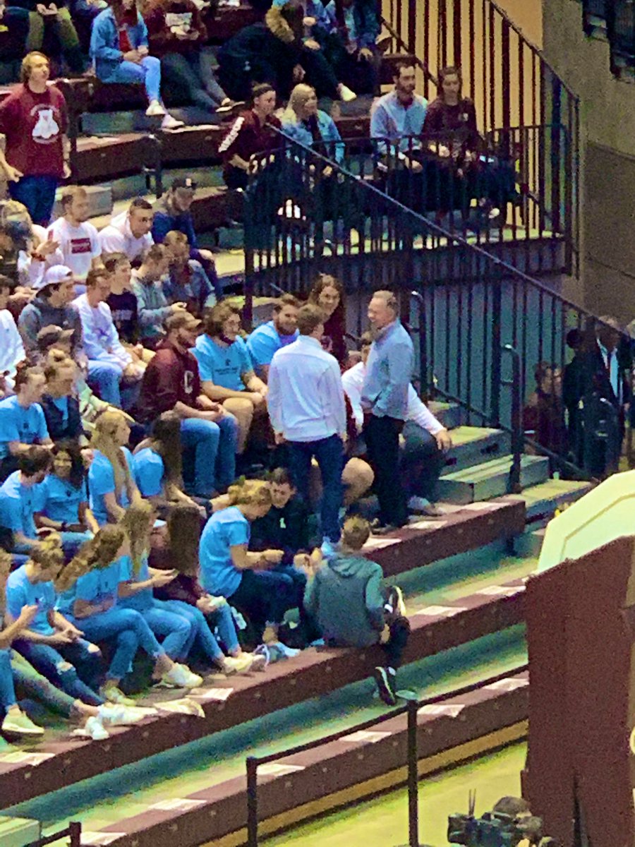 Thanks for the warm welcome at the game tonight. Met a lot of great people. Becky and I couldn’t be more excited to be here!! #GoBears 🐻