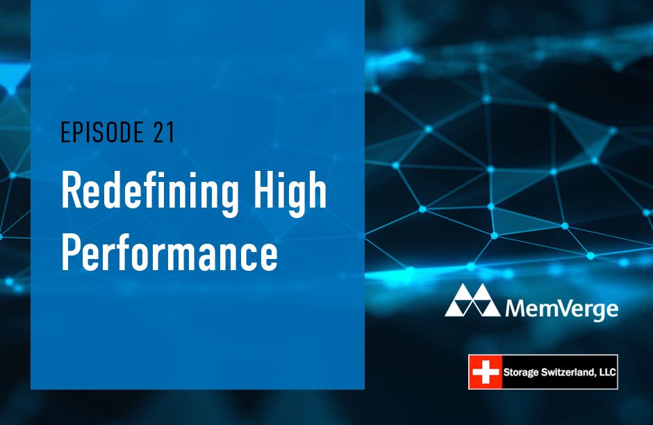 In today's episode, <a href="/MemVerge/">MemVerge</a> joins us to discuss how their technology delivers unprecedented levels of performance and extremely low latency. buff.ly/2Nuqzgd