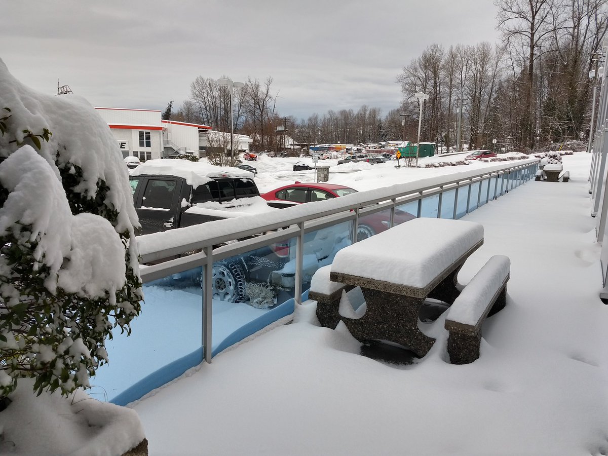 ExanSoftware's tweet image. The Vancouver area is experiencing extreme winter weather conditions which impacts our team’s ability to work in-office. This may result in a delay in axiUm Support responsiveness.

Thanks for your patience during this time! 

PS here are some of the snow photos from Exan Staff!