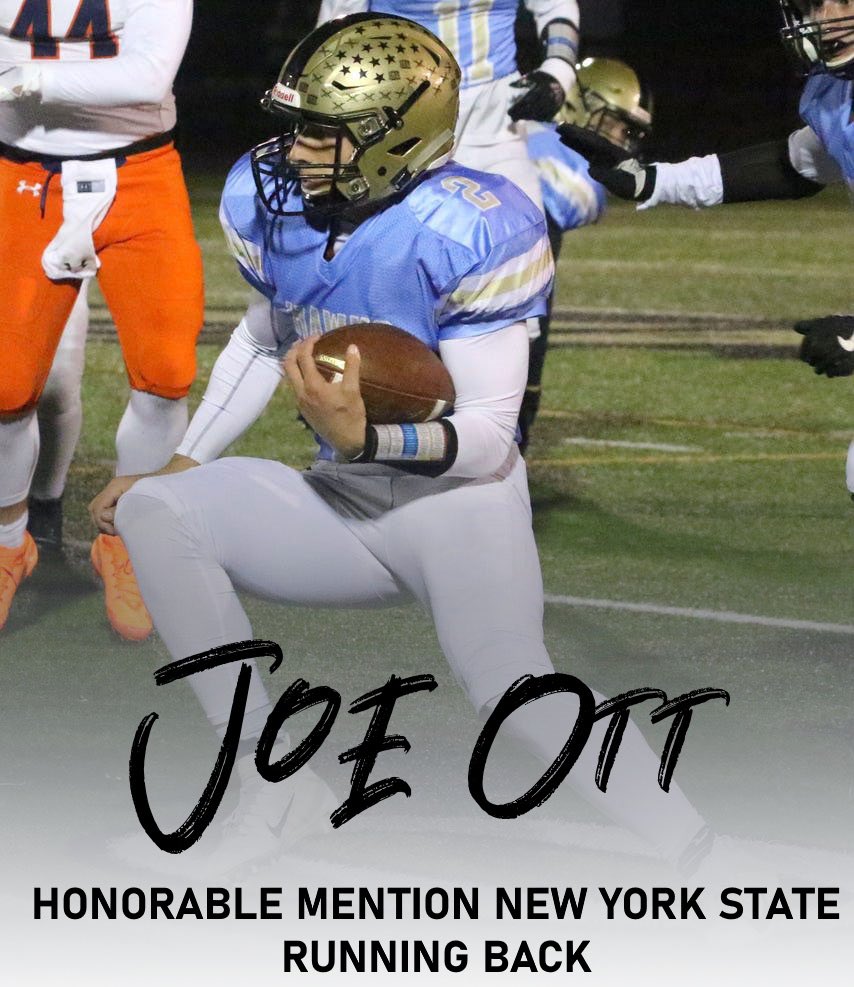 corningfootba11's tweet photo. Congratulations @seth_hogue30 , Max Freeman, @joey_ott2, and Jake Townsand for being selected to the New York State Class AA Football Teams! #corninghawksfootball #s4cot https://t.co/9V9DdDlXEI