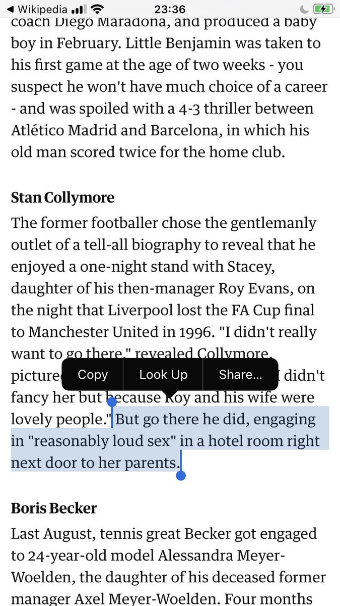 Chris On Twitter The Wikipedia Page For The 1996 Fa Cup Final Concludes In Spectacular Fashion