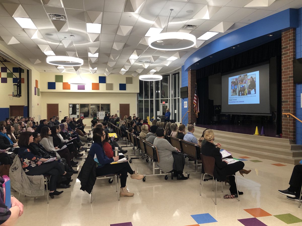 Full house at K Information Night! Welcome Future Rangers!  ⁦<a href="/LkwdSchools/">Lakewood OH Schools</a>⁩