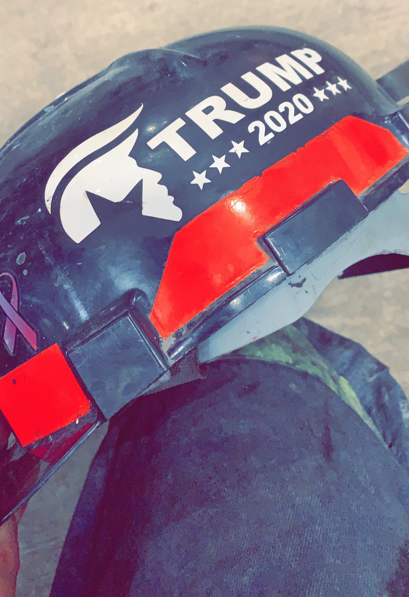 GunnerFrazier's tweet photo. Just thankful for having a great job to keep the lights on and food on the table! We need him in office 4 more years! #CoalMinersOfAlabama @realDonaldTrump https://t.co/XDyxbtQtkd
