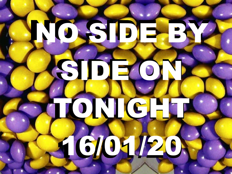 Side by Side is unfortunately cancelled this week as our Intersex Project Worker recovers from convention plague. We're very excited to tell you about what they were doing in Melbourne to have caught the plague. But for now, Side by Side has been cancelled this month.