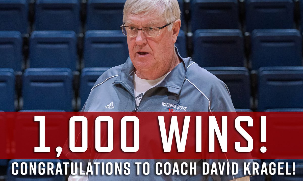 Congratulations to Coach Dave Kragel on winning No. 1️⃣0️⃣0️⃣0️⃣ tonight. 

An amazing accomplishment by an amazing basketball coach!
#legend
