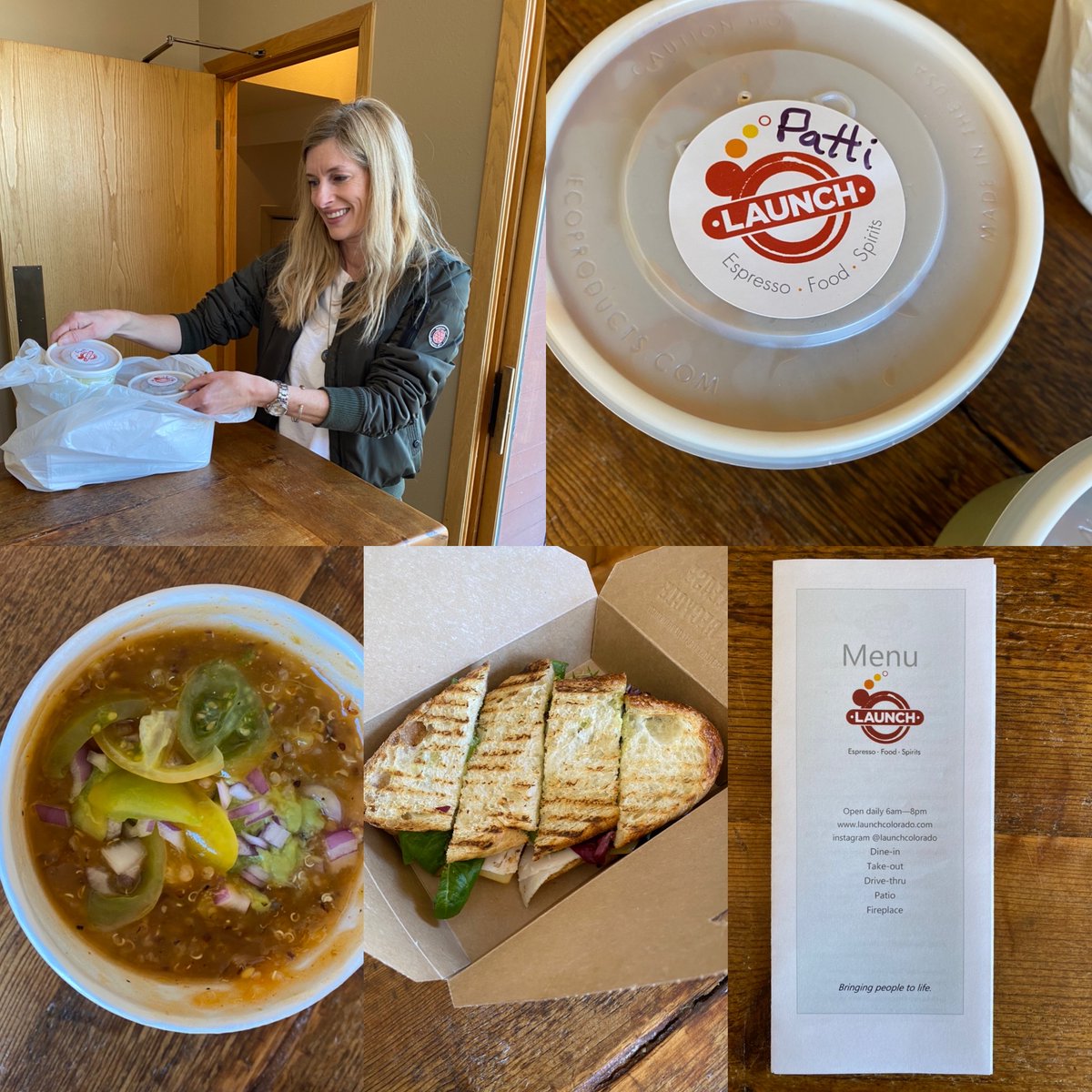 We are so excited to be working with @launchcolorado on their new Outpost lunch service. Coworkers order in the morning and hot food is delivered for lunch! Love it! 
Thanks Launch Espresso. Food. Spirits! #smallbusinesscollaboration #coworking #lunch #community