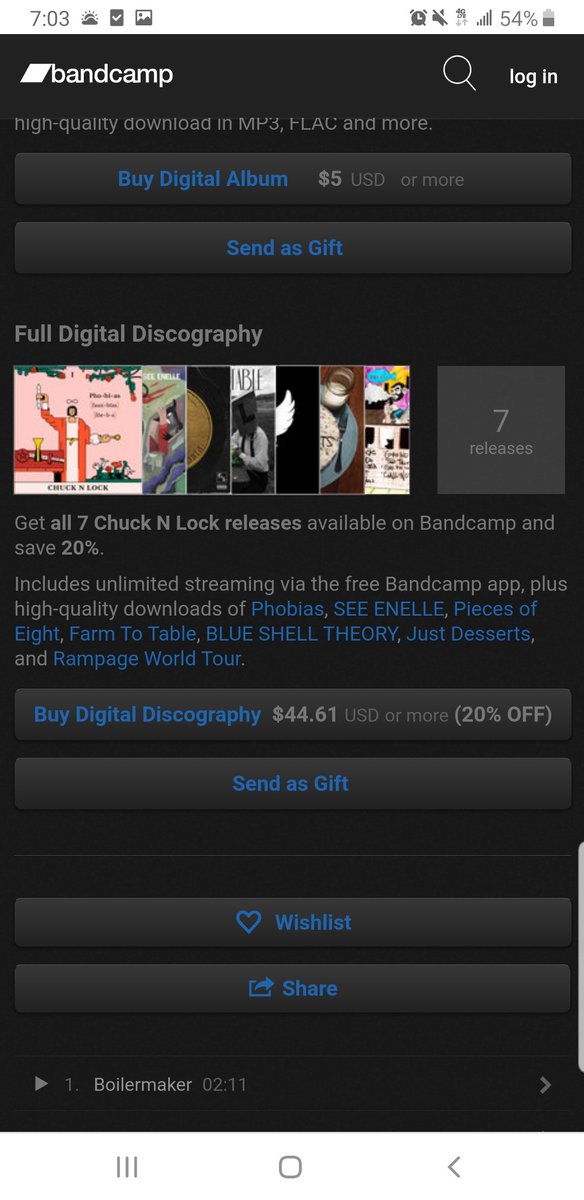 ChuckNLock's tweet photo. Until next Wednesday, anyone who buys the full digital discography or more than 2 projects you dont already own will receive an album code for a free copy of our next release. Dont wait, act now.
#shoptilyoudrop #chucknlock #phobias #blueshelltheory #farmtotable https://t.co/74iXbBxDL8