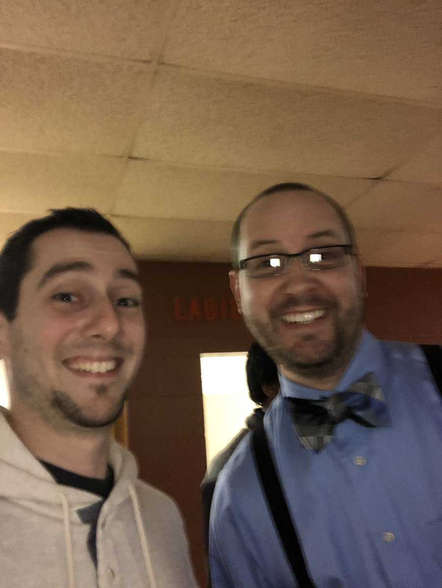MikeAzzalina's tweet photo. We came. We saw. We skated. Or at least we tried to? Right @chadrunkle17 Very fun night at our @WC_WolfPack PTO skating party. Love our pack! #stillstanding #butbarely #loveourjobs https://t.co/QC2IVqUVuz