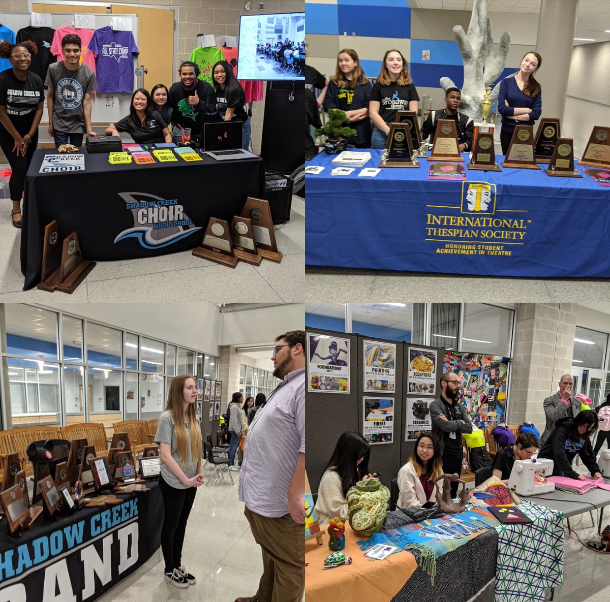 ShadowCreekHS's tweet image. Our future Sharks are in a frenzy learning about what programs and courses SCHS has to offer. #freshmenfrenzy