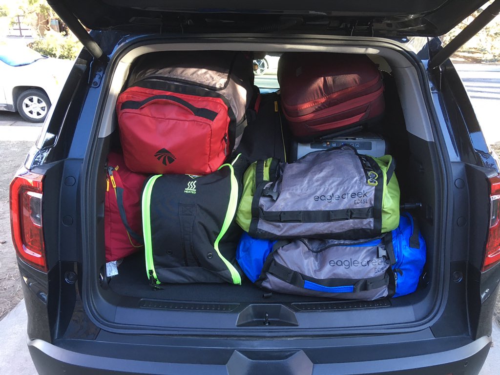 offyonder's tweet photo. All loaded up in the 2020 @gmc #AcadiaAT4 and heading to @Telluride for a @colorado #familyski weekend. #giddyup https://t.co/6PqFJEeHNN