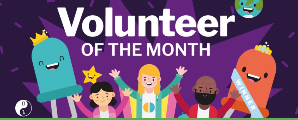 PetalSnap's tweet image. Honored to be recognized as the  #CoderDojoVolunteer of the month for January by the #Zionsville @CoderDojo! 🤖🌈🥇
