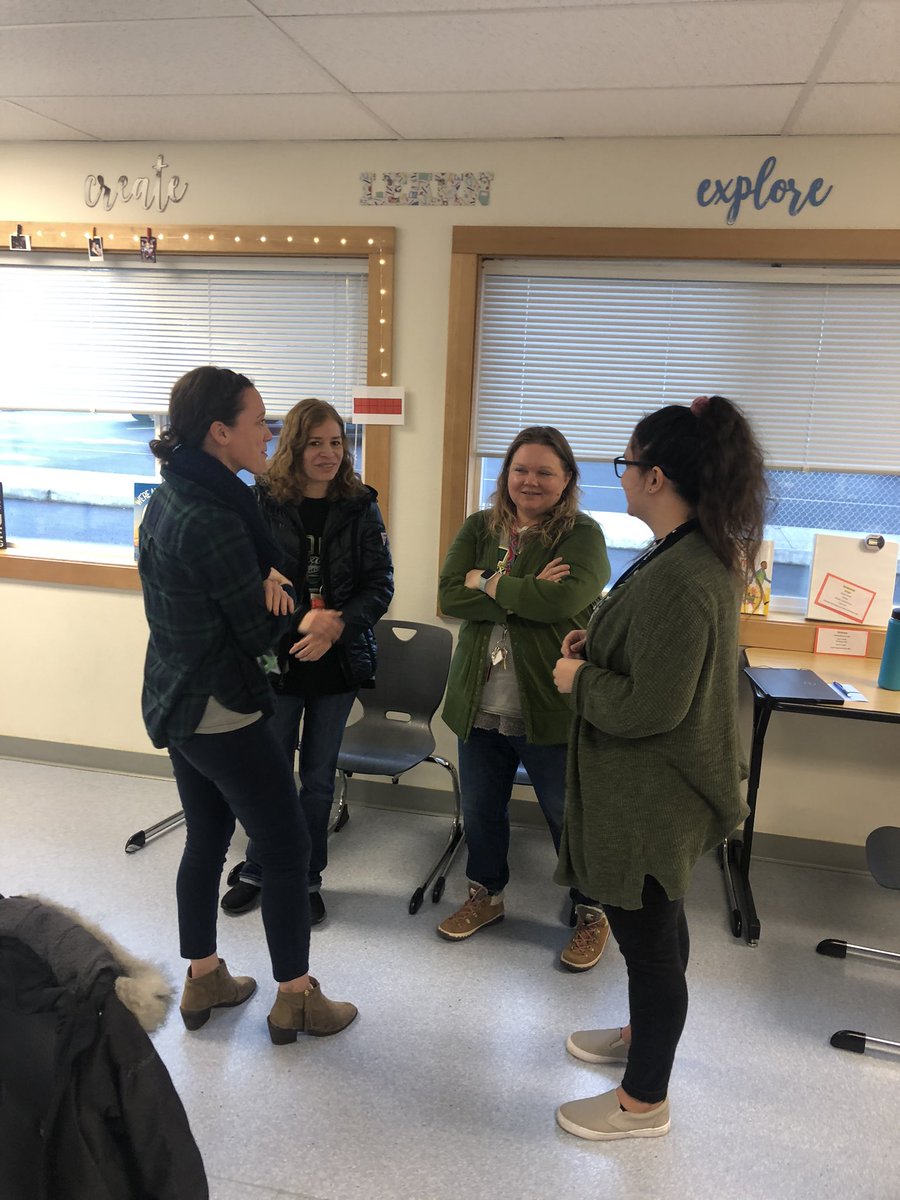 Teachers getting their learning on with a PDSA and WODB. #mathconnectsus