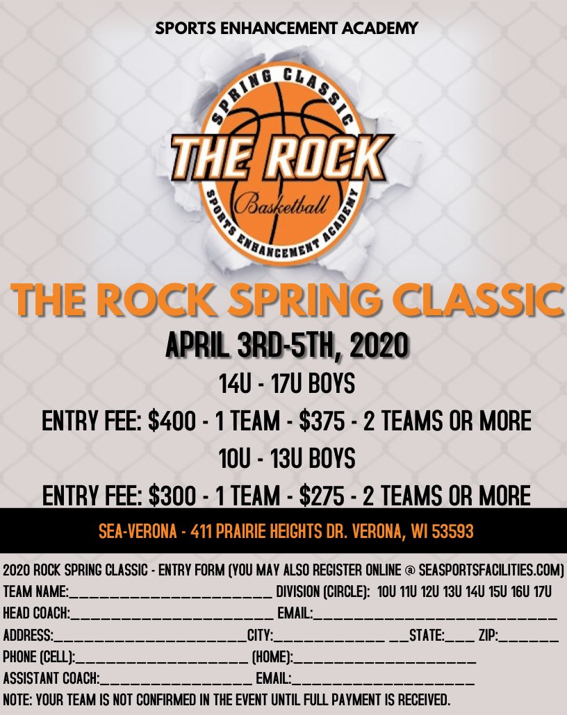 ROCKSpringClass's tweet photo. We will begin announcing commitments this week! Keep an eye out for our loaded field already committed for 2020! 👀 
https://t.co/ararajTuzQ 
#ROCKSpringClassic https://t.co/OUfQ7pwO9T