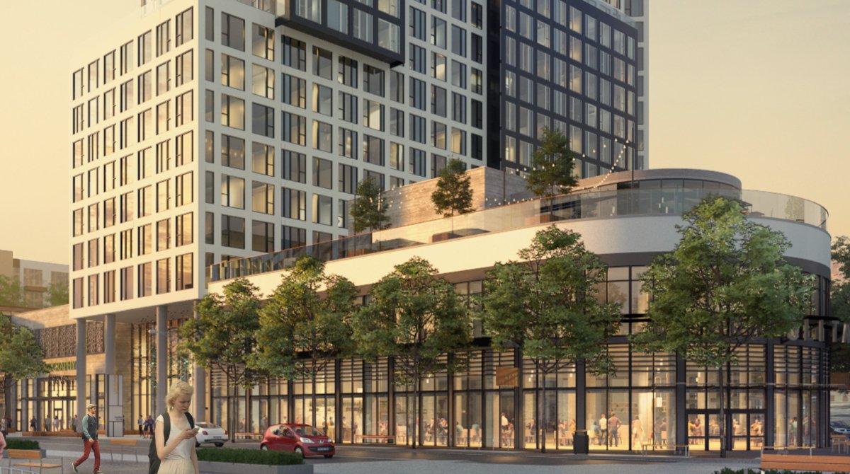 With 550 linear feet of storefront, a smart strategy was needed to deliver a dynamic street-level experience. Read about Field Paoli's solution here: fieldpaoli.com/places/urban-d… #retaildesign #mixeduse #architecture