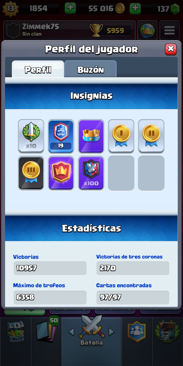 Zimmek75's tweet photo. Busco clan que tenga equipo competitivo, aca dejo mis estadisticas, cualquier cosa MD. 

RT y les regalo gemas https://t.co/0lUzPRffnv