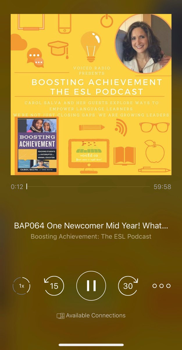 DrCarolSalva's tweet photo. {New Episode} Content Teacher Receives a #Newcomer Mid Year. What Can They Do? 
https://t.co/jbMqgE5cUg 🎧 
This was a LIVE show that addressed an authentic question from a Tchr in @DerekRhodenizer's school. Thx Derek &amp; @Stephen_Hurley! #ells #ellchat #ellchat_bkclub https://t.co/3cd5ZjplIN