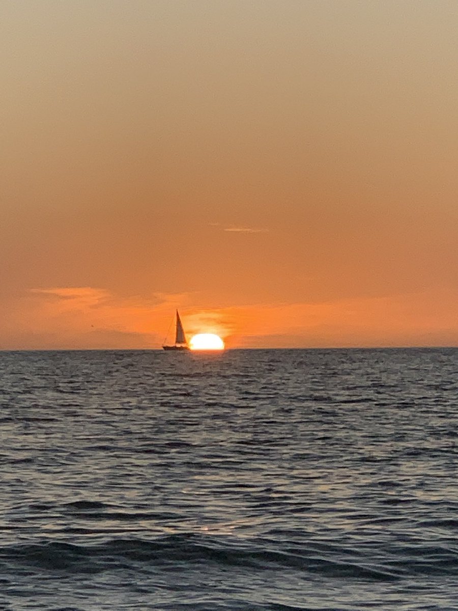 A ship in harbor is safe, but that is not what ships are built for. Happy hump day to all! #sunsets #florida #beach #treasureisland #madeirabeach #clearwater #ships #sailing